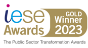 New council homes IESE awards winner logo